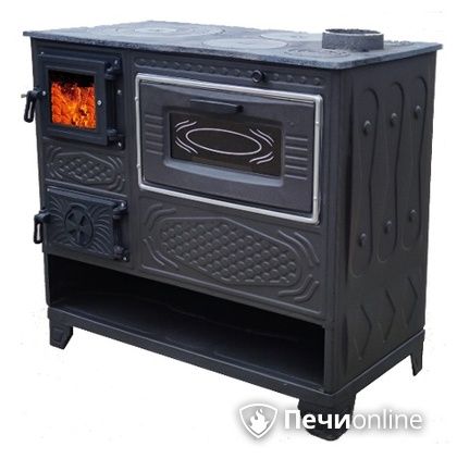 Отопительно-варочная печь МастерПечь ПВ-05С с духовым шкафом, 8.5 кВт в Ханты-Мансийске